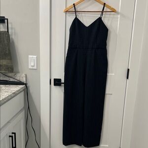 Anthropologie Dark Navy Jumpsuit